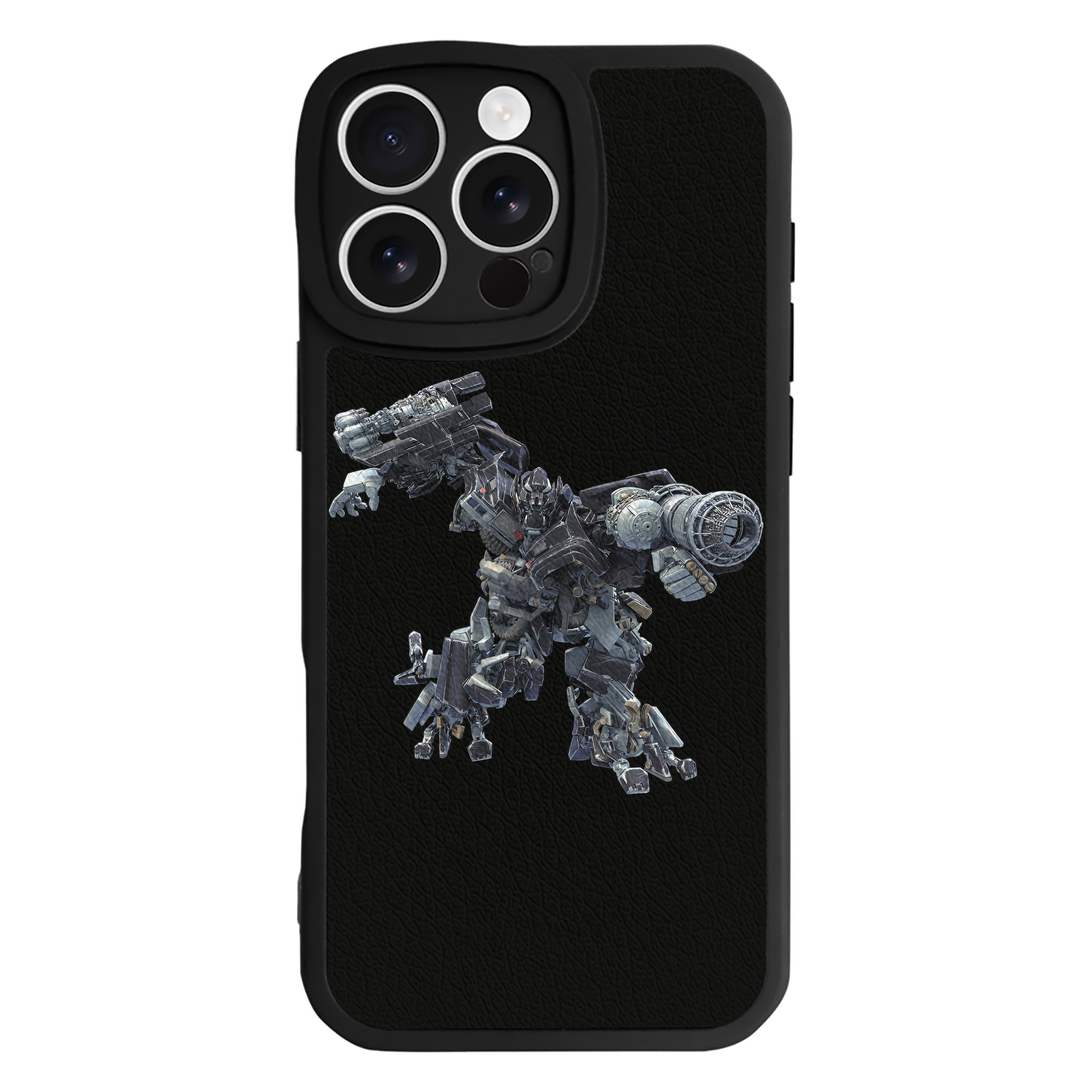 （画像用） Transformers トランスフォーマー 【iPhone 16シリーズ対応】シリコンスマホケース（レザー調） 材質：シリコン